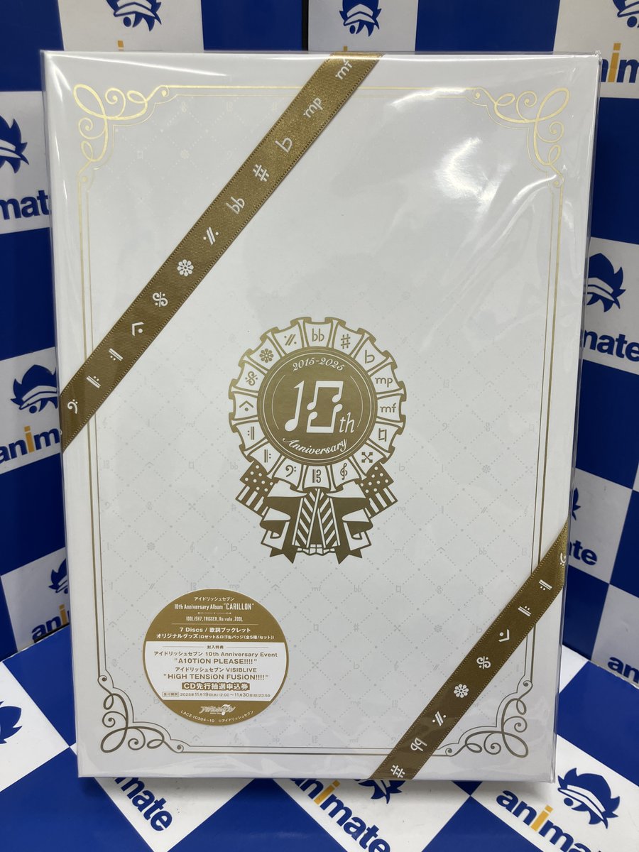 6Fオーディオ販売情報】 アイドリッシュセブン 10th Anniversary Album