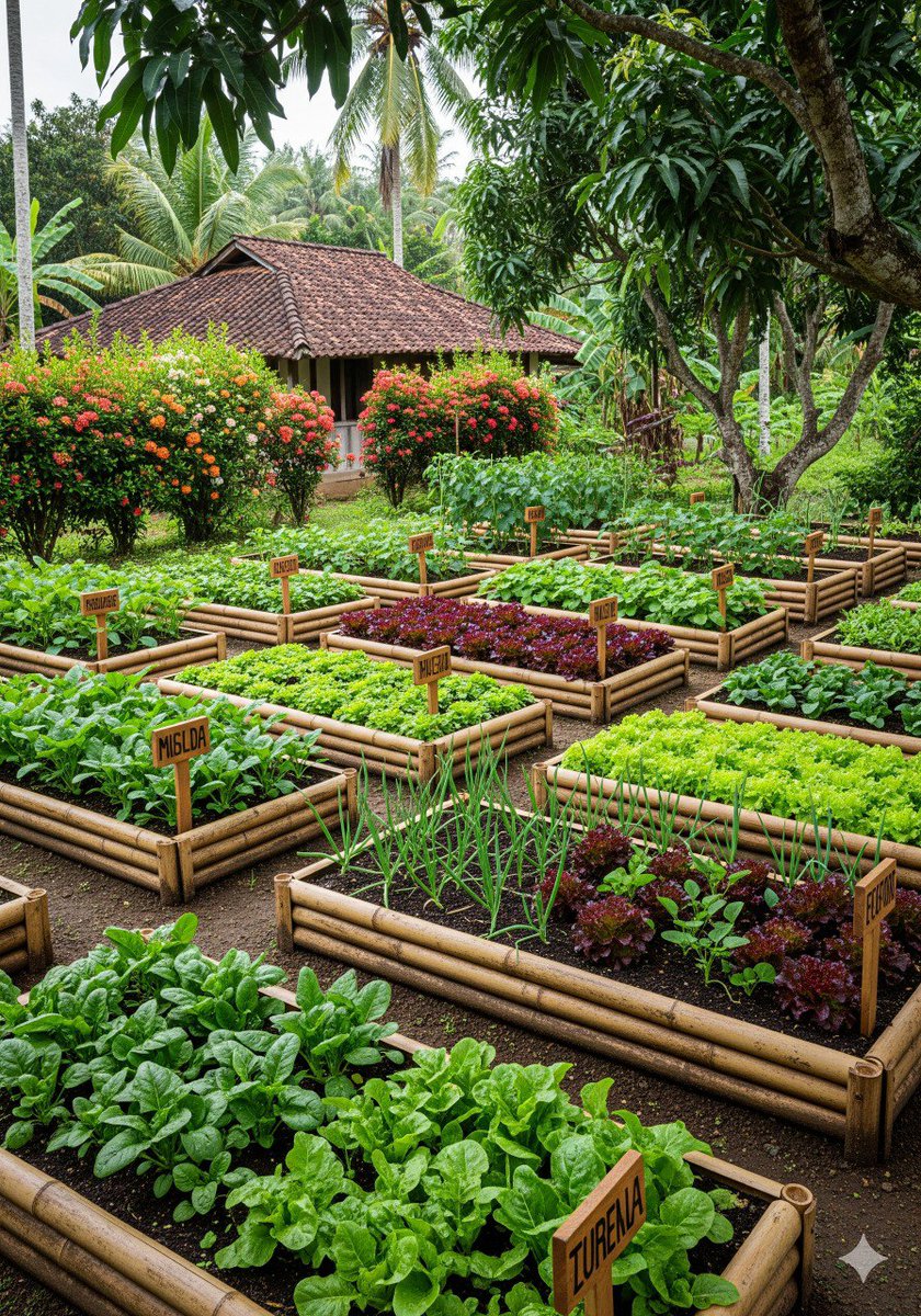 MugishaIIsam's tweet image. Productivity doesn’t require huge land just smart management. These raised beds keep nutrients intact, control weeds, and help every plant grow at its best. This is how small-scale farming becomes a big source of food security.