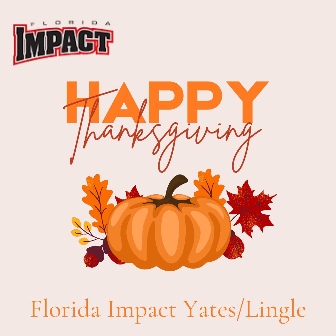Happy Thanksgiving! We are thankful for each and every player, family and coach that has helped us get to where we are today!