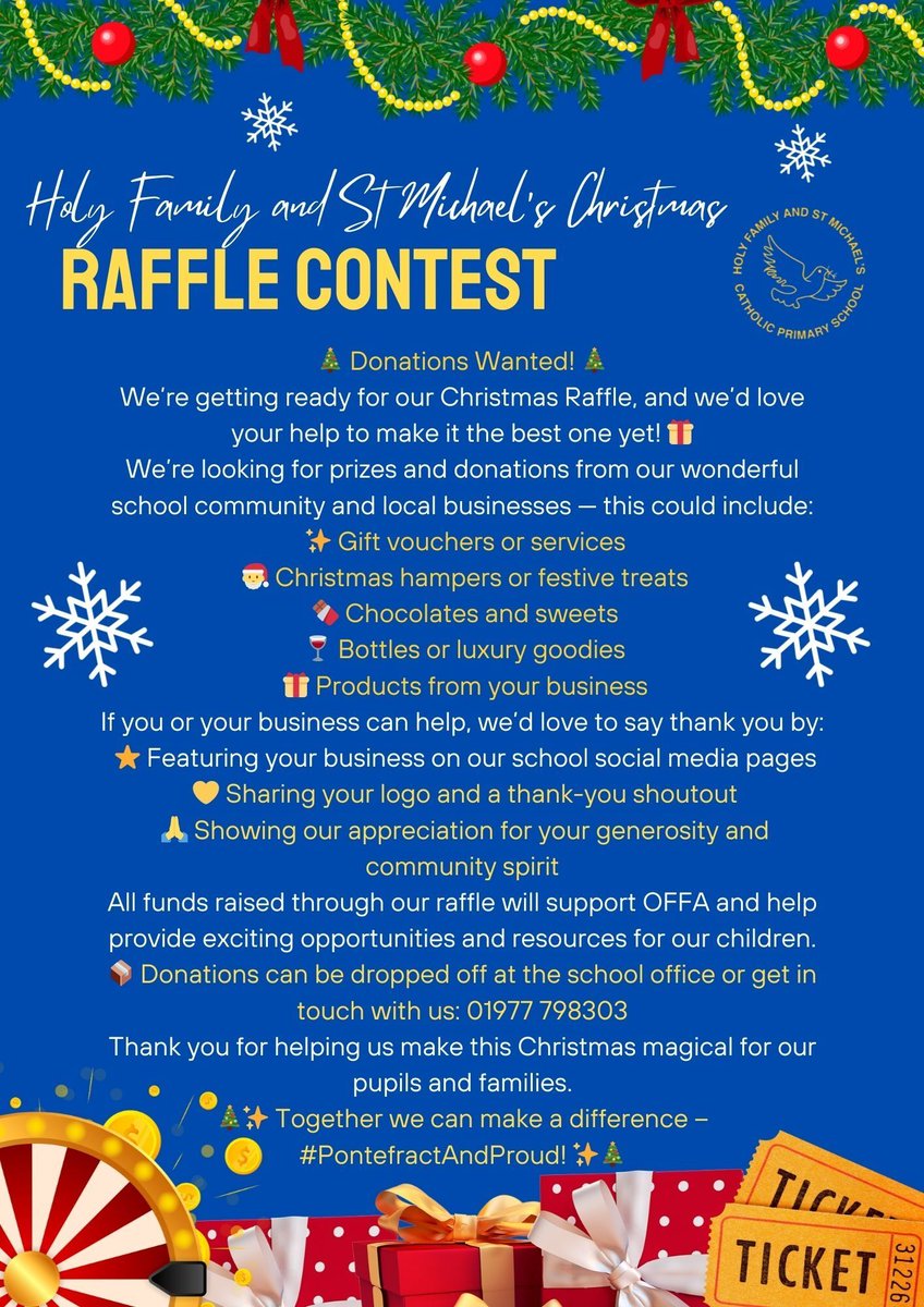 Holy Family & St Michael's Catholic Primary School tweet media