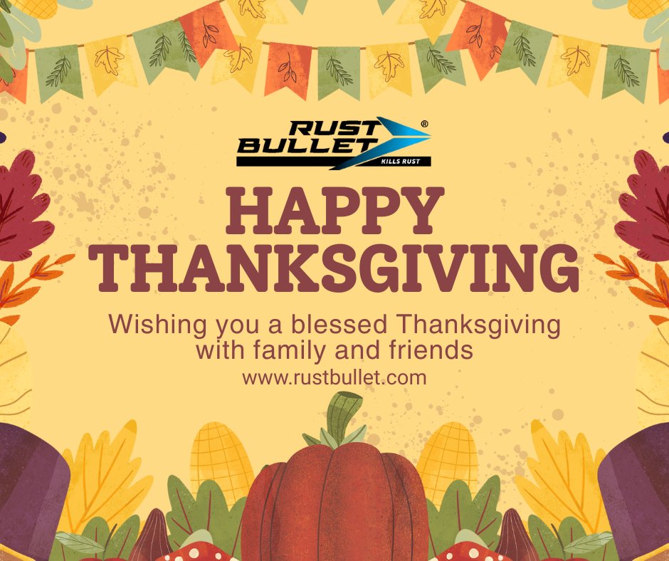rustbullet's tweet image. May your #Thanksgiving be filled with love, laughter, and endless reasons to be thankful. 🧡🍁 rustbullet.com
#ThankfulEveryDay #HolidayHappiness #ThanksgivingJoy #HappyThanksgiving #RustBullet