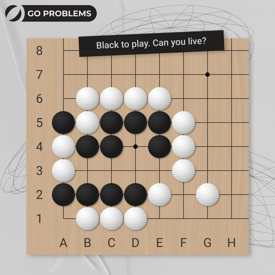 GoMagicOfficial's tweet image. Black to play. Can you live? 🤔
Share your solution in the comments!

The second picture shows the solution to the previous problem.

👉 More in our free Skill Tree: gomagic.org/go-problems/

#gogame #weiqi #baduk #goproblems #tsumego #boardgame