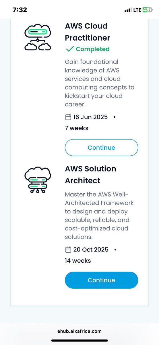 bakman_x's tweet image. SIR, I AM ON THE @ALX_AFRICA AWS CLOUD COMPUTING PROGRAM AND I HAVE PASSED FIRST PHASE (CCP) WITH an aggregate of 94%, BUT THE SECOND PHASE REQUIRES A LAPTOP FOR THE LABS AND I AM SERIOUSLY LAGGING BEHIND, MY PHONE CAN ONLY DO SO MUCH . I HAVE COME TOO FAR TO FAIL NOW 🤲