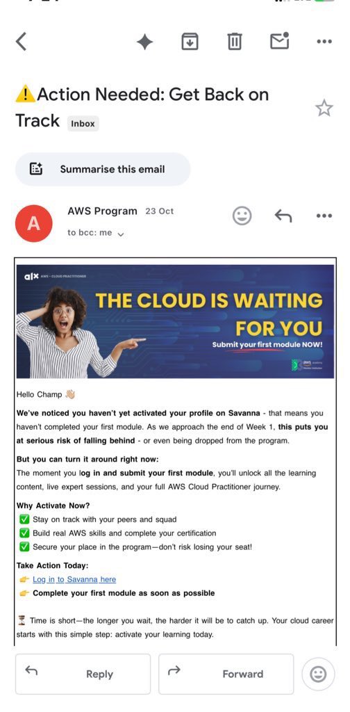 bakman_x's tweet image. SIR, I AM ON THE @ALX_AFRICA AWS CLOUD COMPUTING PROGRAM AND I HAVE PASSED FIRST PHASE (CCP) WITH an aggregate of 94%, BUT THE SECOND PHASE REQUIRES A LAPTOP FOR THE LABS AND I AM SERIOUSLY LAGGING BEHIND, MY PHONE CAN ONLY DO SO MUCH . I HAVE COME TOO FAR TO FAIL NOW 🤲