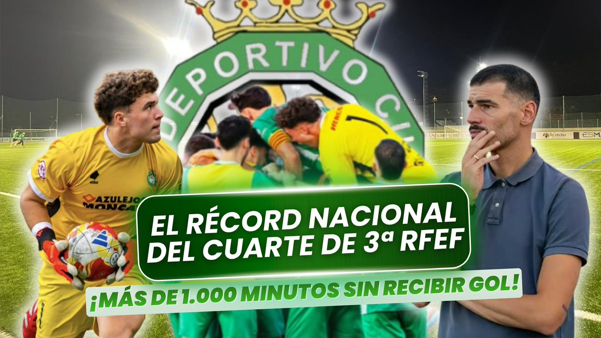 🆕 Nuevo vídeo en en canal | <a href="/cdcuarte/">C.D. CUARTE</a>: historia del fútbol español

El único equipo de la historia del fútbol español con más de 1.000 minutos sin encajar es aragonés y compite en Tercera RFEF, el CD Cuarte.

🔴 Ya disponible en YouTube: youtu.be/vq4gyus35_A?si…