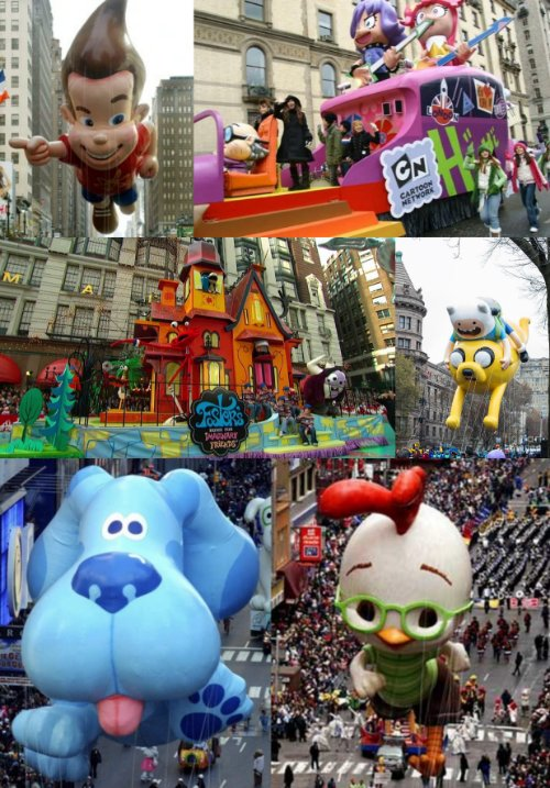 Amazing Macy's Thanksgiving Day Parade floats over the years!