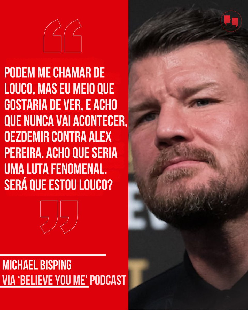 AgFight's tweet photo. TERCEIRA VIA!?🧐

Enquanto projetam Poatan vs Jon Jones nos pesados ou Poatan vs Ulberg nos meio-pesados, Bisping sugeriu um outro cenário.

E aí, Volkan Oezdemir faz sentido ou o ex-campeão inglês está louco mesmo, como o próprio disse?😅

#Bisping #Poatan #Oezdemir #UFC #Rival https://t.co/ImNzw961cR