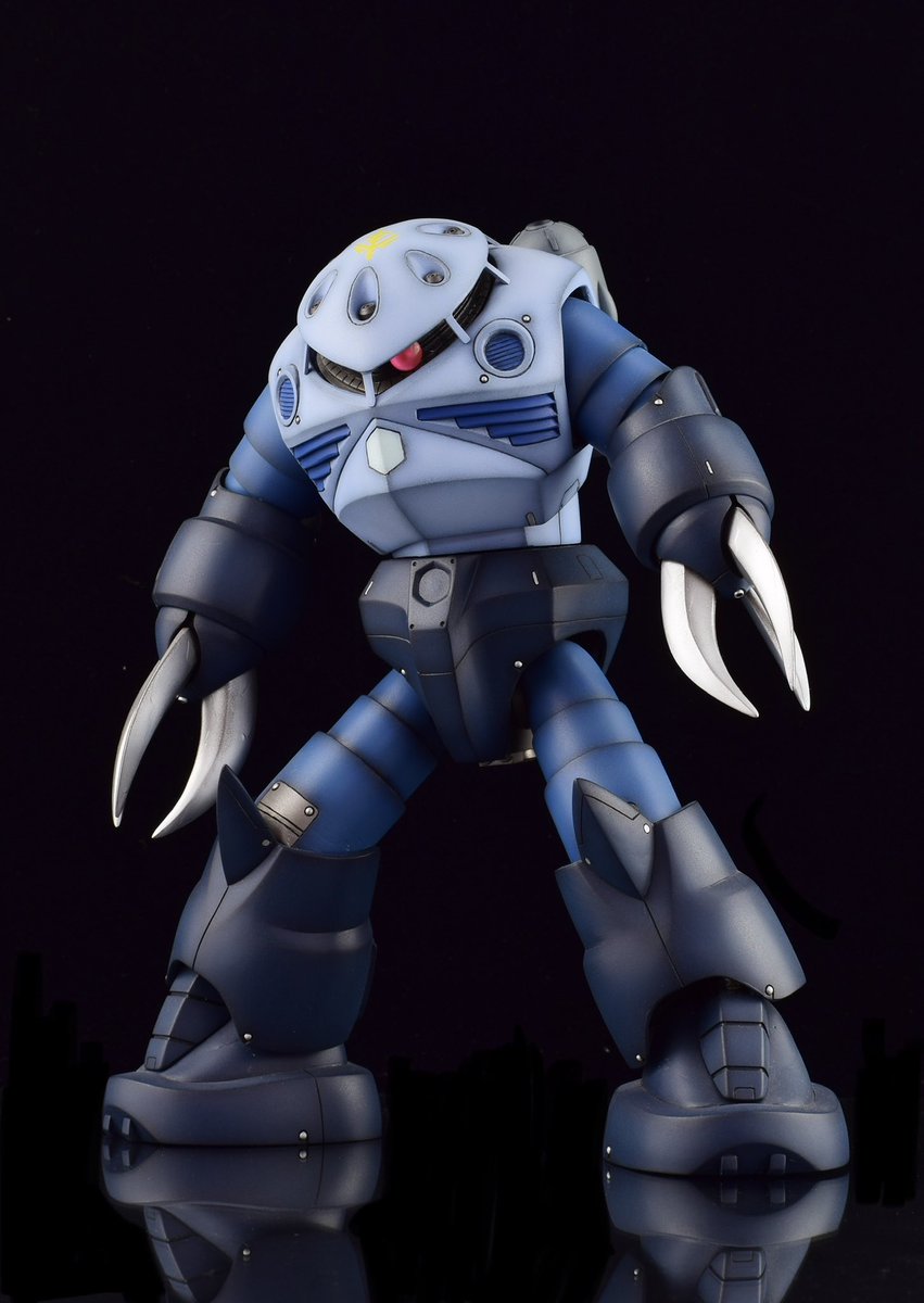 kenichiro16w's tweet image. #過去作を擦りまくれ
25年前にオラザクで銅賞だった1/100ズゴック、まだMGが発売される前に旧キットを改修して製作したんだぜ〜