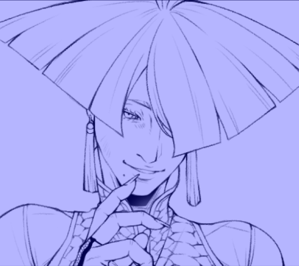 今回、女性キャラの夢漫画も考えていたのに、ペンが故障したので新しいペンが来るまでは封印。線画が一コマしか終わってない