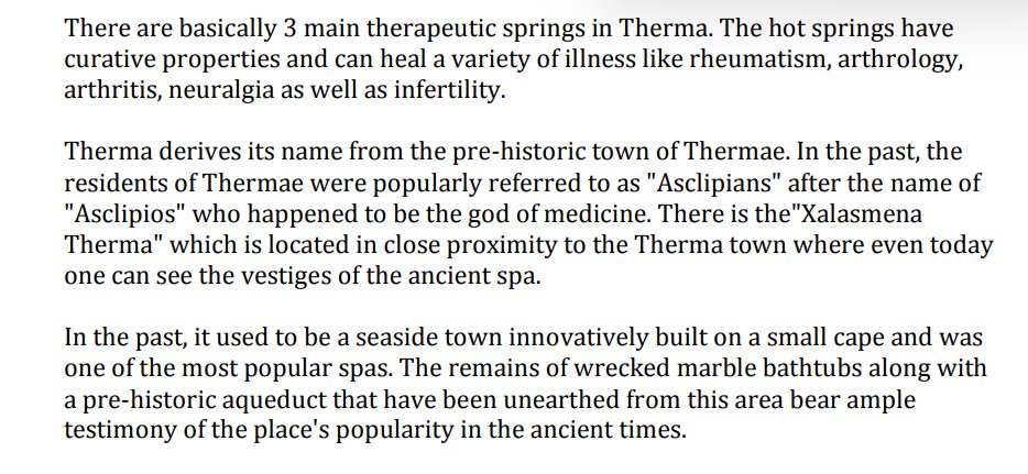 ThriveGoa's tweet image. A short history of therapeutic springs and medicine

SPA means 
&quot;Salus Per Aquam,&quot; meaning &quot;Health Through Water,&quot;