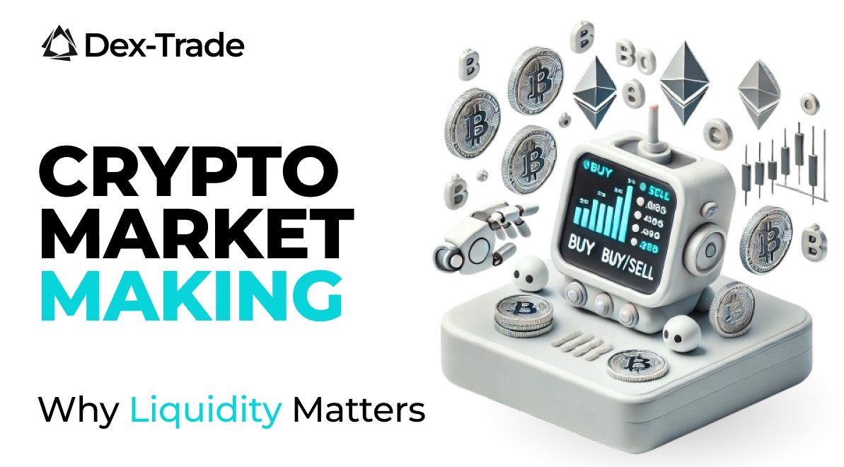 dextrade_'s tweet image. 🚀 New Dex-Trade Academy article is live!
Ever wondered how crypto markets stay fast, stable, and liquid?
Learn what market making is — in simple words.
Read here 👉 bit.ly/academy-271125
#DexTradeAcademy #CryptoBasics #MarketMaking