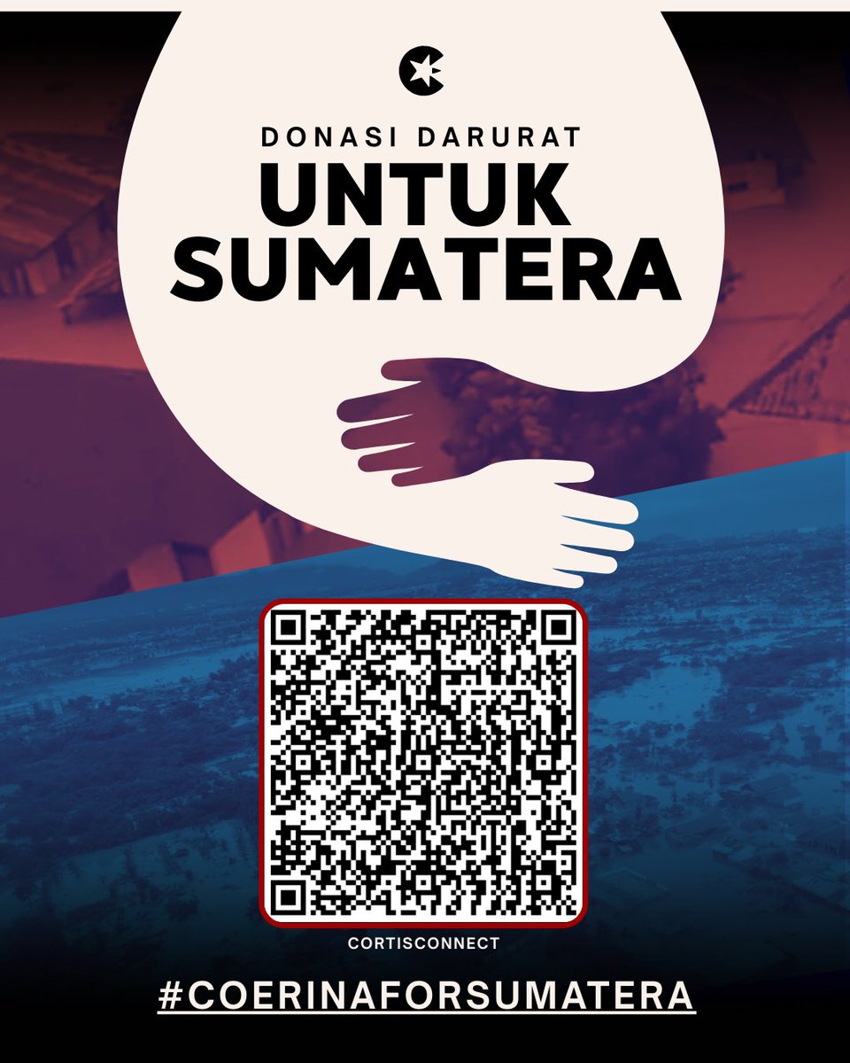 cortisconnect's tweet image. Dear COER,

CortisConnect Base membuka donasi untuk membantu teman-teman di Sumatera yang terdampak bencana. Sedikit bantuan dari kita bisa membantu mereka.

Yuk, ikut berkontribusi:

🔗 bit.ly/COERFORSUMATRA

Thank you and stay safe for everyone! 🤍