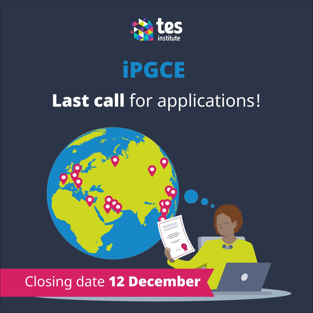 TesIntLeaders's tweet image. Last chance to enter your staff into the Jan 2026 iPGCE cohort! Support your staff to reflect on their teaching, learn and apply good practice, and make an impact in the classroom. 

👉 Find out more: bit.ly/43Cc2Xc 

#TesInstitute #iPGCE #InternationalSchools