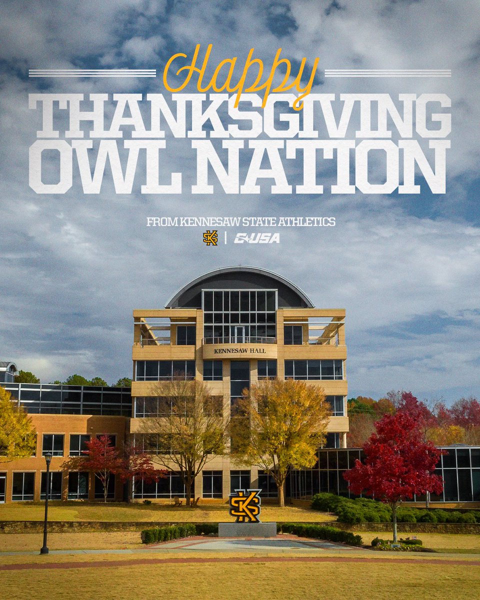 KSUOwlNation's tweet image. We are thankful for you, Owl Nation! 

#HootyHoo | #SeeUs