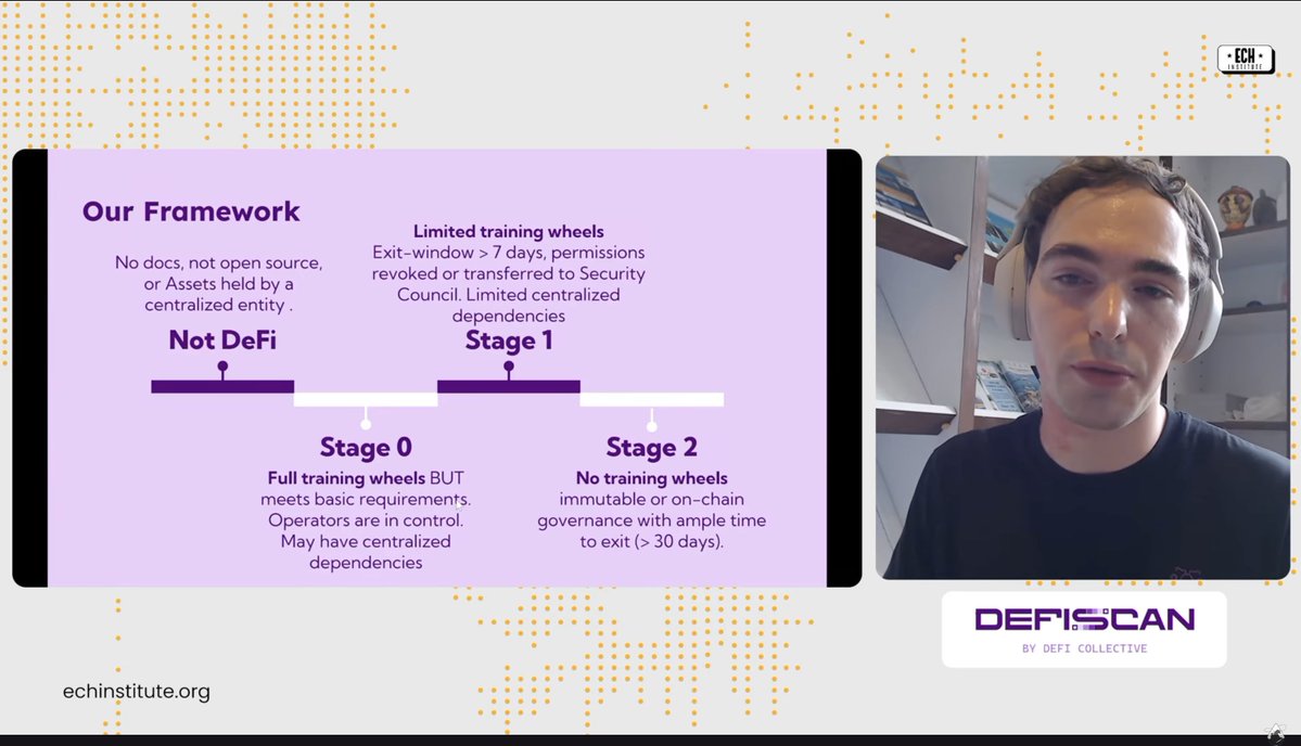 poojaranjan19's tweet image. 3/
@mmilien_ also shares how @defiscan_info measures decentralization - a simple framework that helps people understand how #decentralized a #protocol really is, step by step.
youtube.com/watch?v=HZ2jxH…

#EcosystemProjectDemo #DeFi #Decentralization #Ethereum