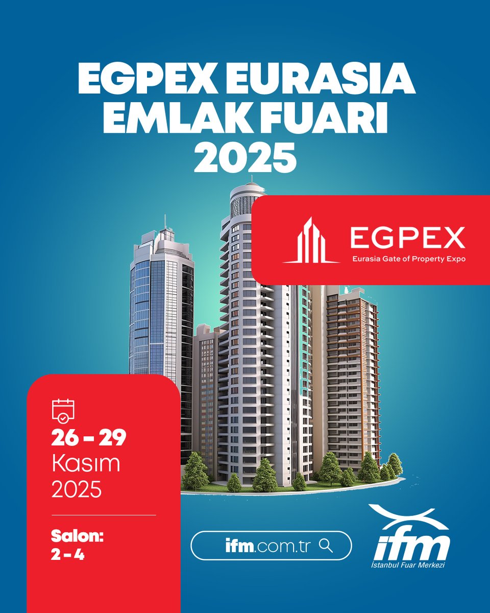 IstFuarMerkezi's tweet image. Kıtaları buluşturmaya devam ediyoruz! 2. ve 4. salonlarda gerçekleşen 8 fuarla birlikte İFM’de dünya fuarcılığının merkezine adım atın.

Fuarları incelemek için postu kaydırın! 👉🏻

#İstanbulFuarMerkezi #İFM #İFMFuarcılık