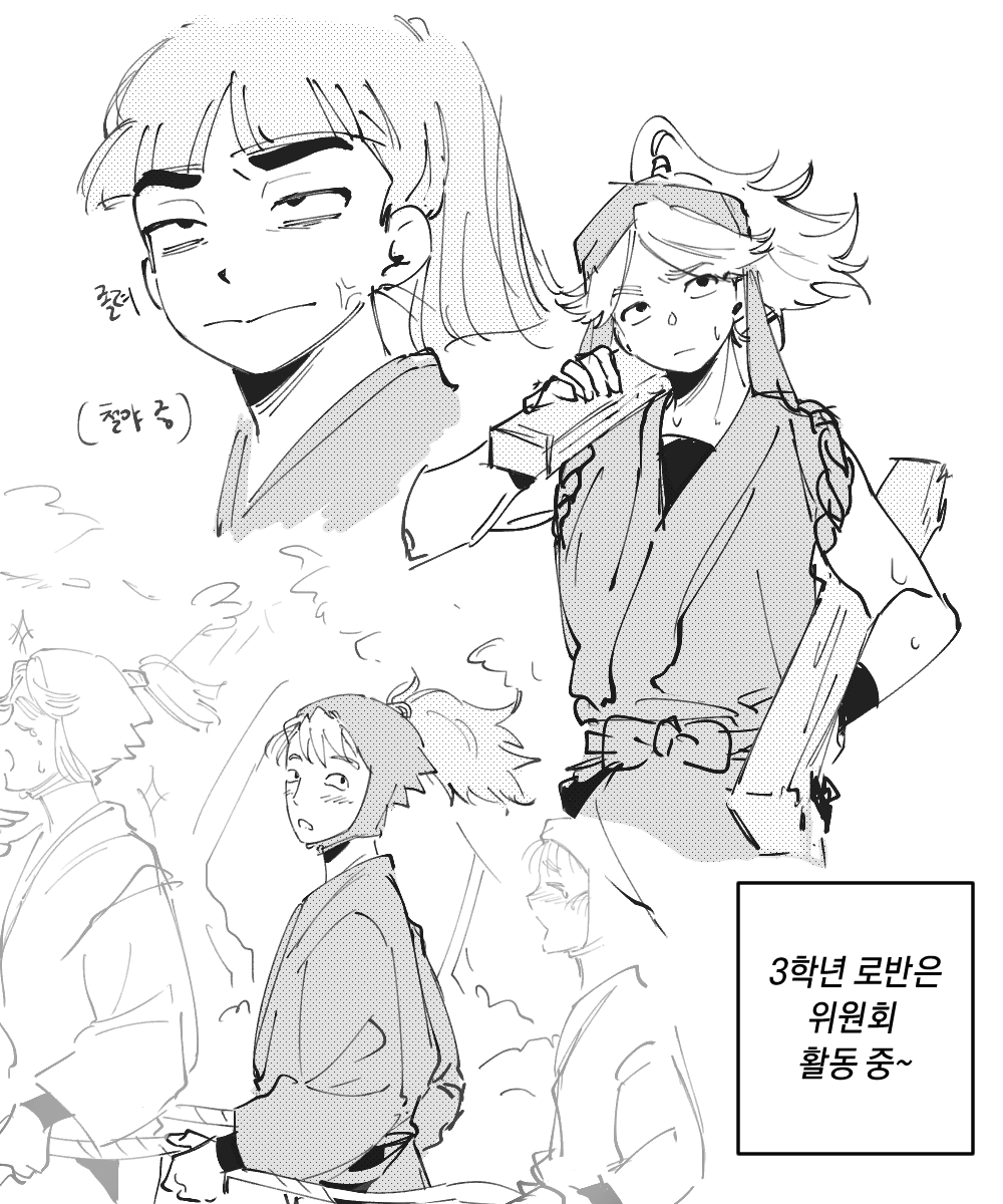 taamce_'s tweet image. 3로 
무언가 그려야한다는 마음