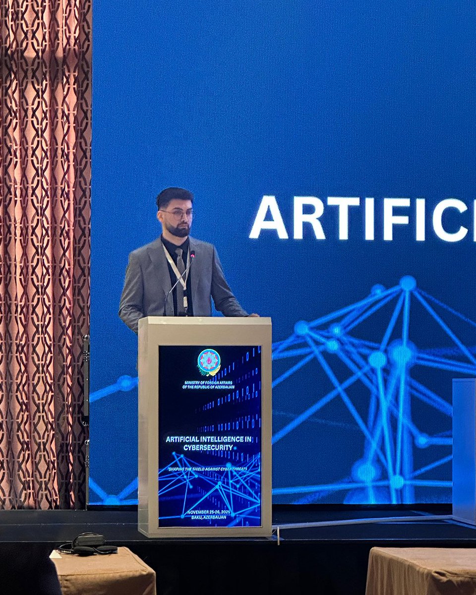 ETX əməkdaşı “Kibertəhlükəsizlik sahəsində süni intellekt” mövzusunda beynəlxalq seminarda iştirak edib
 
Ətraflı:
instagram.com/p/DRj4PUhiD5I/…

#ETX #certaz #cybersecurity #kibertəhlükəsizlik #tədbir