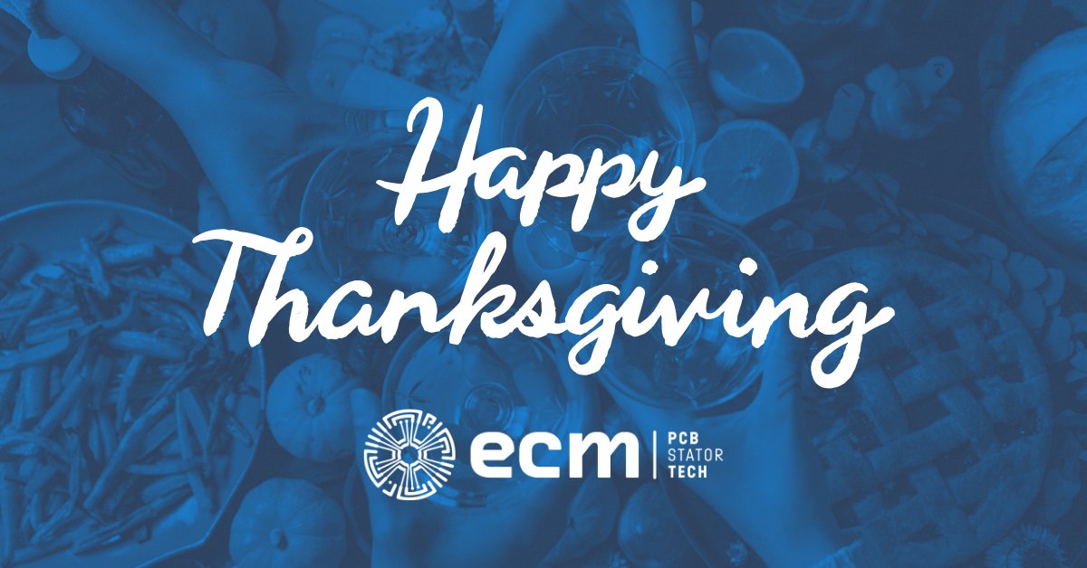pcbstator's tweet image. 🦃 Happy Thanksgiving from ECM PCB Stator Tech

Grateful for our partners, customers, and the ECM team who continue to push electric motor innovation forward.

Thank you for your trust, collaboration, and momentum this year. 

Here’s to powering the future together.