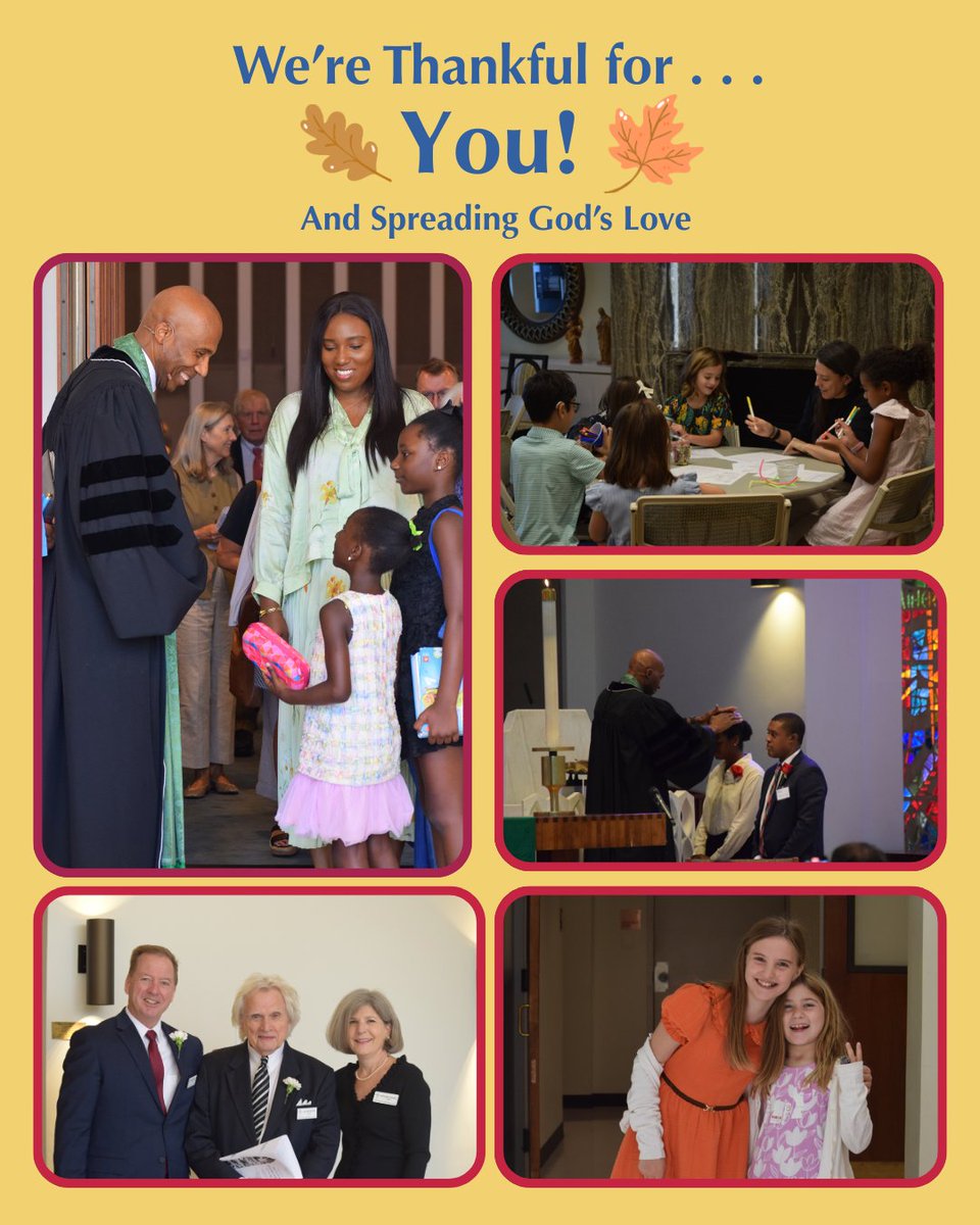 Happy Thanksgiving! This week, we spread God’s generosity by collecting food and making lasagna dinners for Martha’s Table and the UDC’s food pantry. As we reflect on the past year, praise God, and give thanks for the support, love, and community here at National.