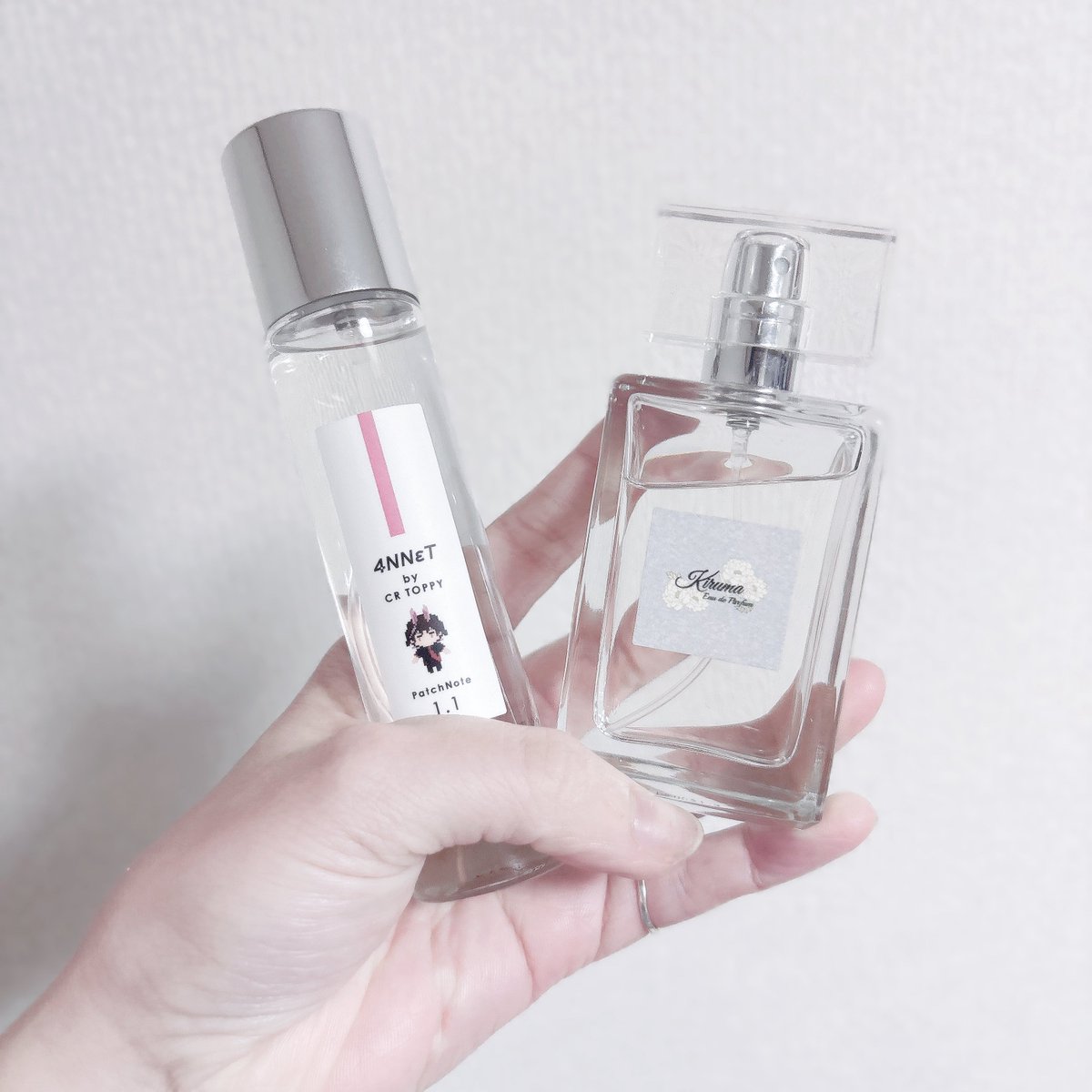 思った以上にあまあま香水だ〜🐰