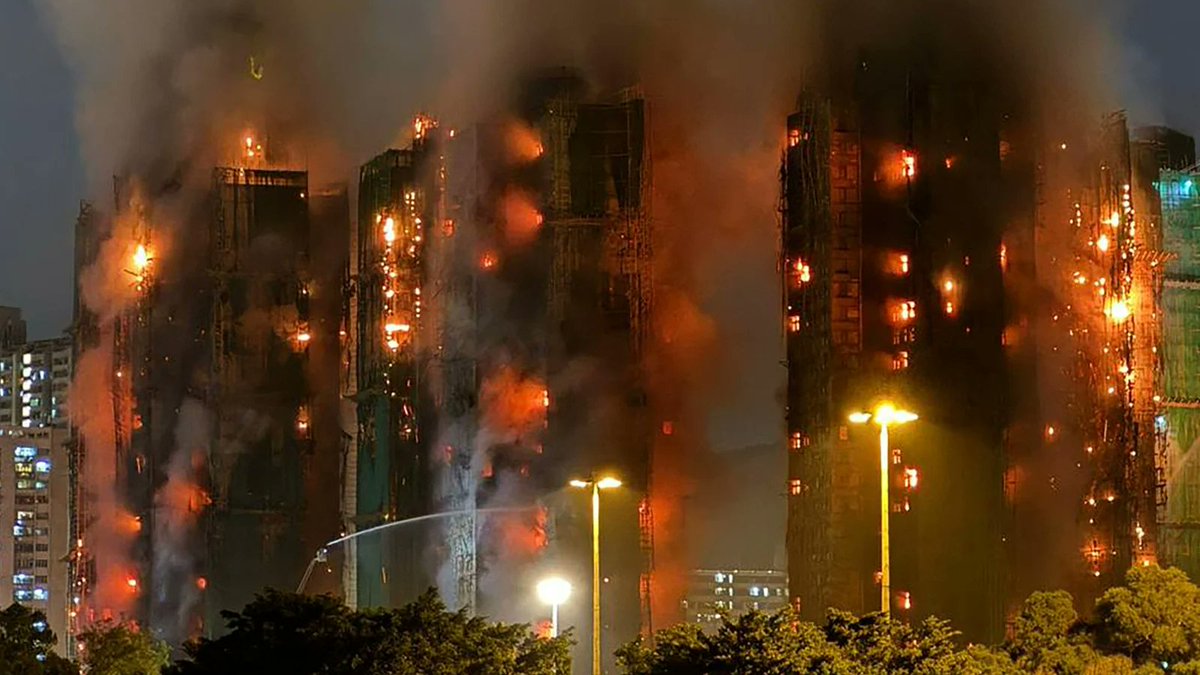Praying for Tai Po after yesterday’s devastating fires.
Holding in prayer the grieving, the injured and displaced, the first responders, and the whole community.
May comfort, healing, courage, and hope be near.
#HongKongFire #TaiPo