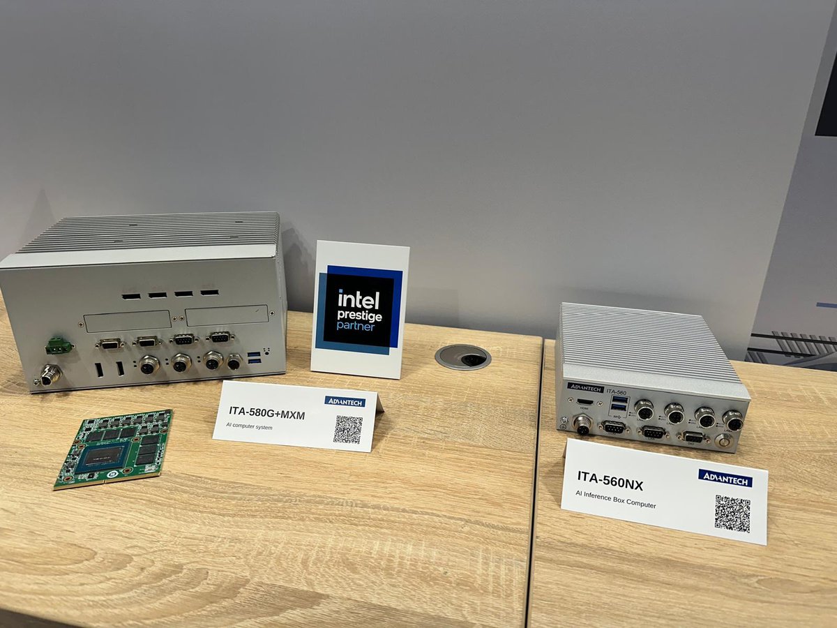 Advantech_IIoT's tweet image. Day 2 at Rail Live Madrid!

We’re showcasing how our innovative and scalable onboard technology is shaping the future of rail. We’re also excited to highlight some of our hardware built on @intel technology, while exhibiting as their Prestige Partner. Plus, we’re presenting…