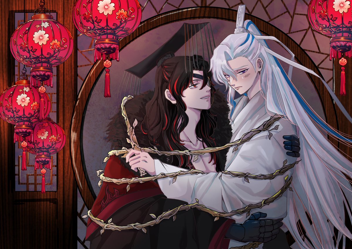 maltermir's tweet image. 𝐓𝐡𝐞 𝐒𝐜𝐮𝐦𝐛𝐚𝐠 𝐃𝐨𝐠 𝐚𝐧𝐝 𝐇𝐢𝐬 𝐖𝐡𝐢𝐭𝐞 𝐂𝐚𝐭 𝐒𝐡𝐢𝐳𝐮𝐧 — #Malterlette
#boundbyloveink #ourdestinytocreate
Inspo : The Husky and White Cat Shizun (2HA) by Meatbun
goodreads.com/series/357303-… 

© solaulait
(more caption in alt) 
#yumetwt  #yumelokalgallery