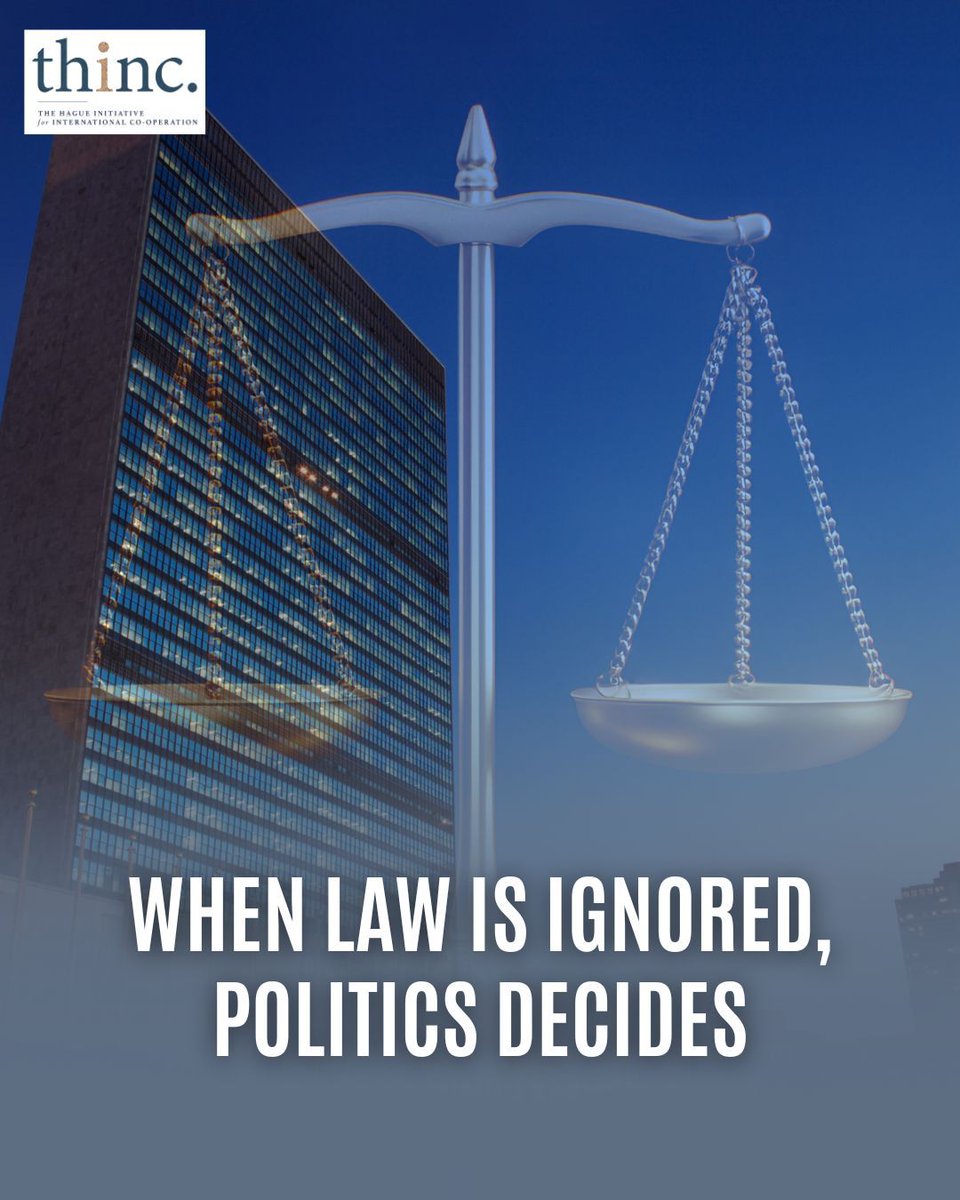 Behind the UN’s resolutions lies a framework built on politics, not law.

Israel’s legitimacy is tested not in courts, but in agendas.

Read the full Thinc brief. thinc-israel.org/articles/phase…