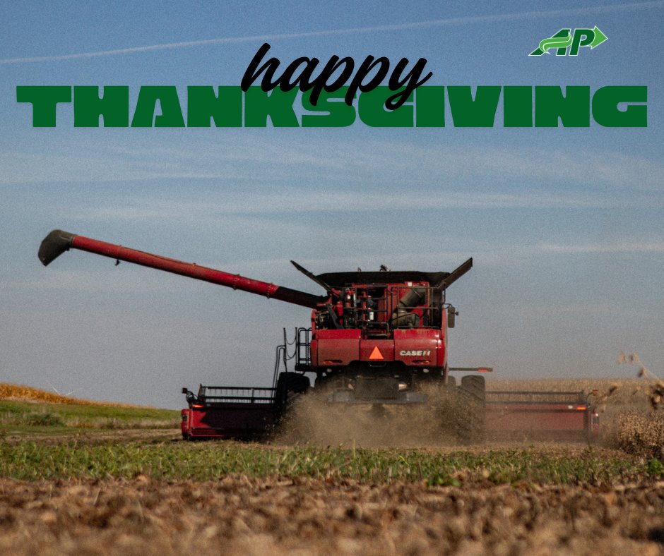 AgPerformanceBC's tweet image. Wishing you a Happy Thanksgiving! 🦃 We’re grateful for all of you. The Ag Performance office is closed today and tomorrow — see you Monday!