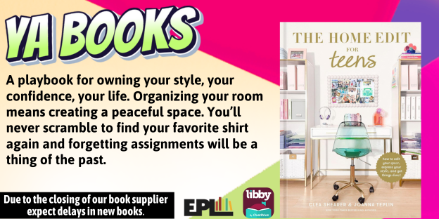 EuclidLibrary's tweet image. Full of captivating photography and tips and tricks for every space, &quot;The Home Edit for Teens&quot; is your guide to finding a system that works for your needs and things. The best part: you’ll feel calmer, more confident, and in control of your life.
#EPLreads #interiordesign