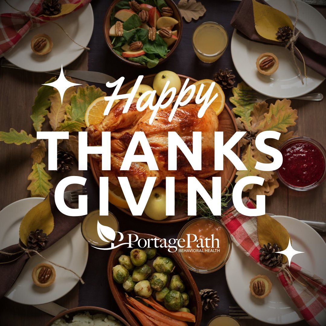 Happy Thanksgiving from all of us at Portage Path! Wishing you comfort, joy, and rest today.
#HereForYou