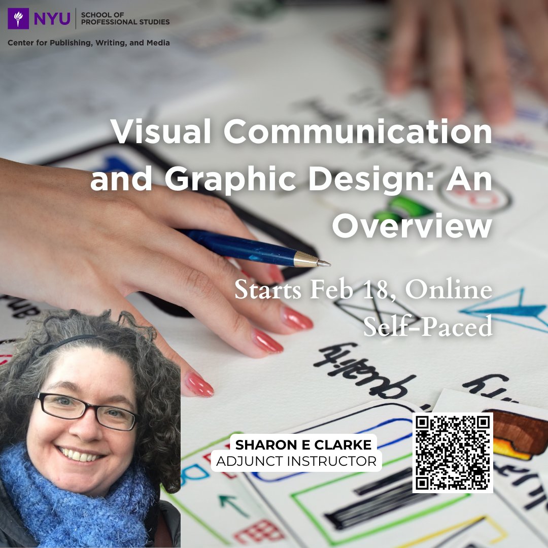 NYUSPS_PWMCE's tweet image. Design starts with a story. Learn to sketch, design, and build your own portfolio in Visual Communication and Graphic Design: An Overview—choose Adobe or Affinity as your creative path.

🔗 bit.ly/3LpivOZ

#GraphicDesign #VisualStorytelling #NYUSPS