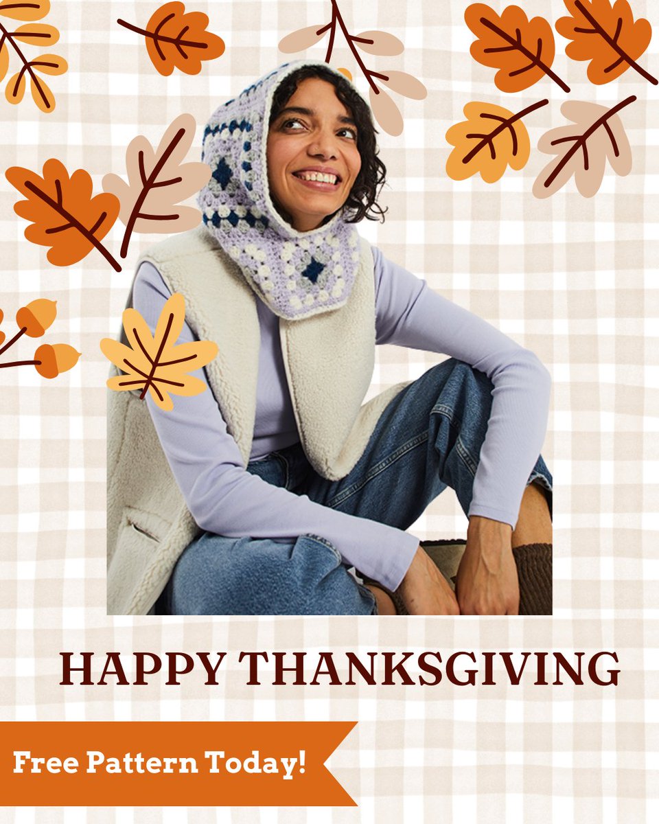 Got a little extra time over Thanksgiving weekend?

🐑 Cozy up with a skein or 2 (or 3 🤣) of American wool
🧶 Try a new skill
🦃 Make something warm, soft, and handmade this holiday weekend

Free Pattern from Wool and the Gang: woolandthegang.com/en/products/gr…

#experiencewool