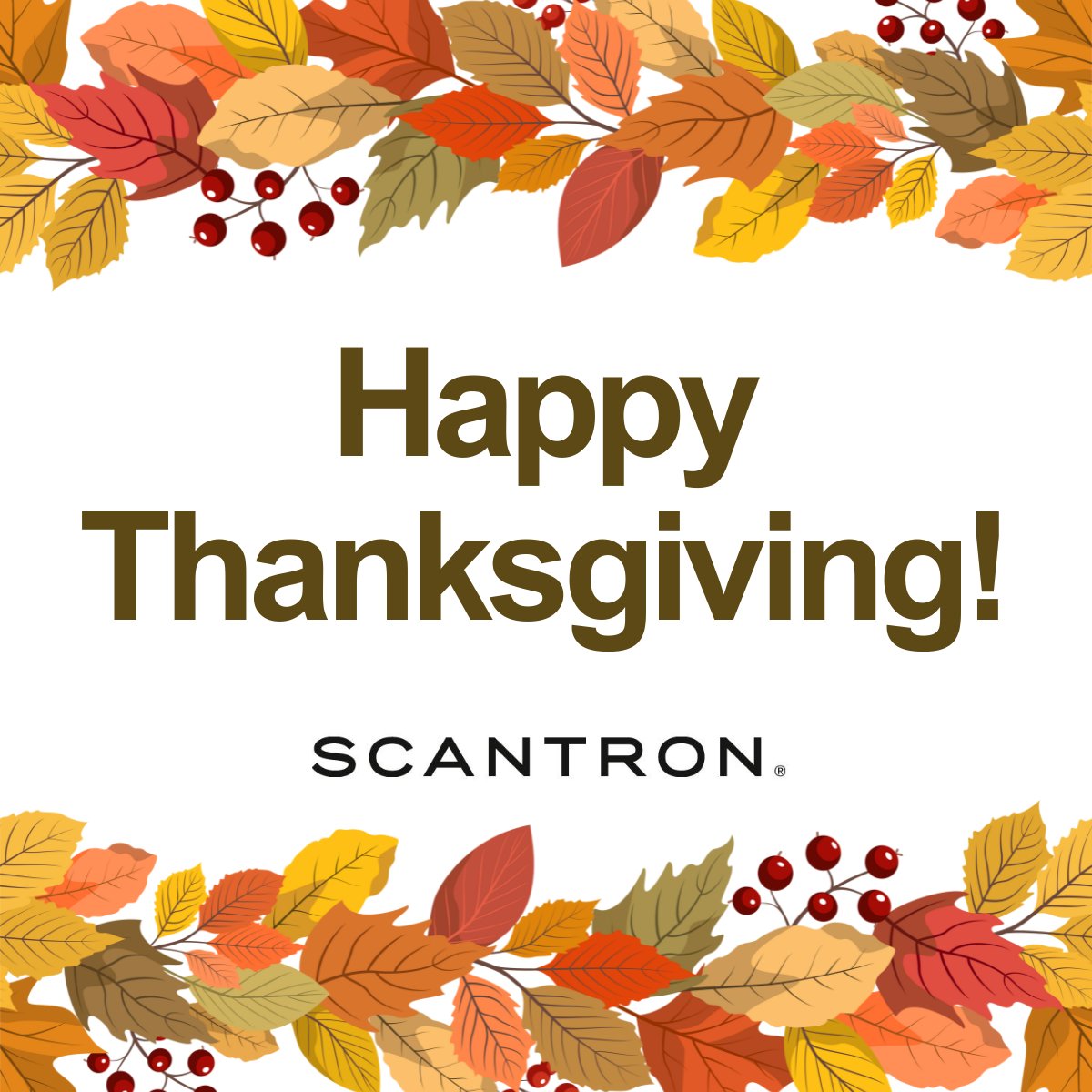 ✨ We’re so grateful for all of our clients and partners who trust us to help them gather the insights that drive better decisions. 

We hope your day brings rest, connection, and time with the people who matter most.

From all of us at Scantron, Happy Thanksgiving! 🦃