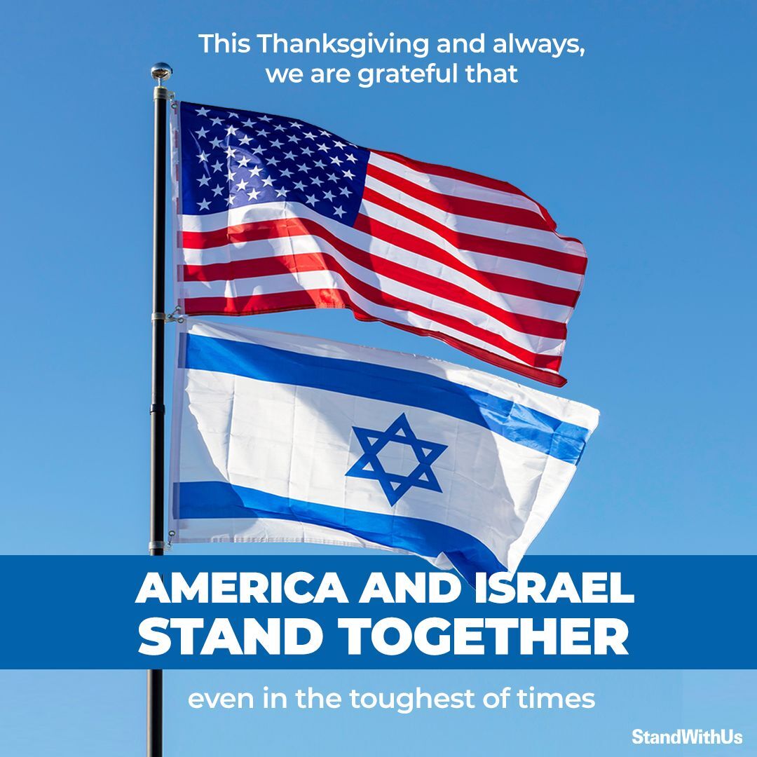 StandWithUs's tweet image. 🇺🇸🤝🇮🇱