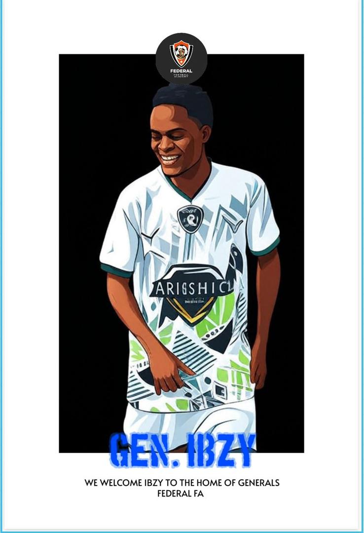FederalFA_'s tweet photo. *OFFICIAL: ✍️*

We are delighted to announce the signing of *Ibzy* from *Golden Talent FC* on a *one-year deal*, running through to *November 2026*.

Welcome to Federal FA, Ibzy — let’s make history together! 🔵⚽ https://t.co/h51pIIcPU5