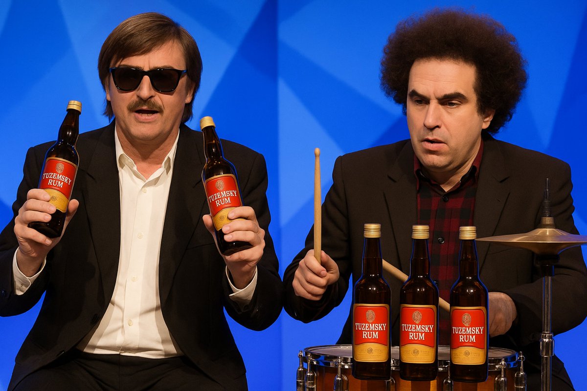 ...přáleté takmyzas musicírujeme! Já háraju na rum bakoule atajle Kudrnáč <a href="/krupka_jiri/">Krupka Jiří</a> na picí násroje. Vzdááááááálenááááááááááááááááááááááááá, děládobře mě itobě!