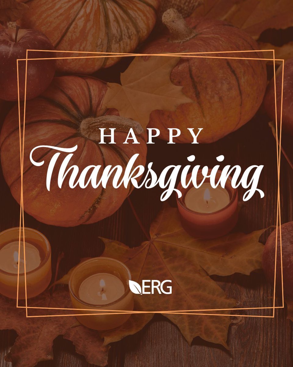 Today, we're grateful for the meaningful and impactful work our ERG staff does every day to protect public health, worker safety, the environment, national security, and more. 

Wishing everyone a safe, joyful, and delicious day of thanks!