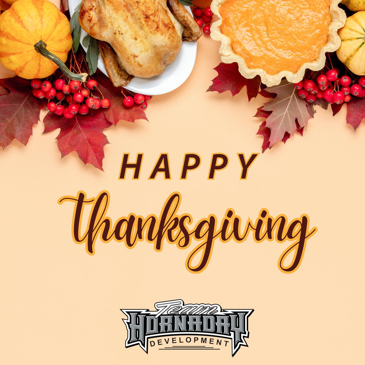 Happy Thanksgiving from Team Hornaday Development!

#TeamHornaday