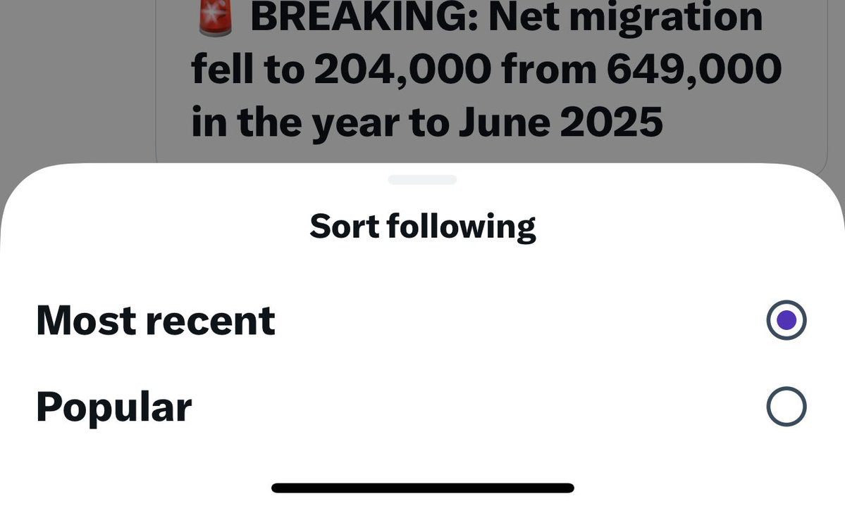 TheNorfolkLion's tweet image. At last, the news feed finally has a &quot;Most Recent&quot; tab! 

Happy days! 🎉