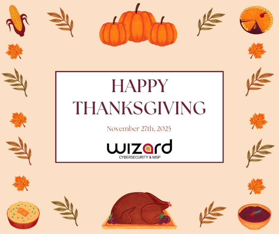 wizardcpu's tweet photo. Happy Thanksgiving from Wizard! Wishing you a day filled with gratitude, warmth, and special memories.

#wizardcomputerservices #thanksgiving https://t.co/ueDTtIDu3V