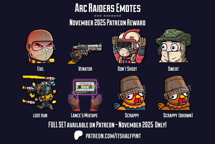 itsHalfpint - Emote Artist, Illustrator, Designer tweet media