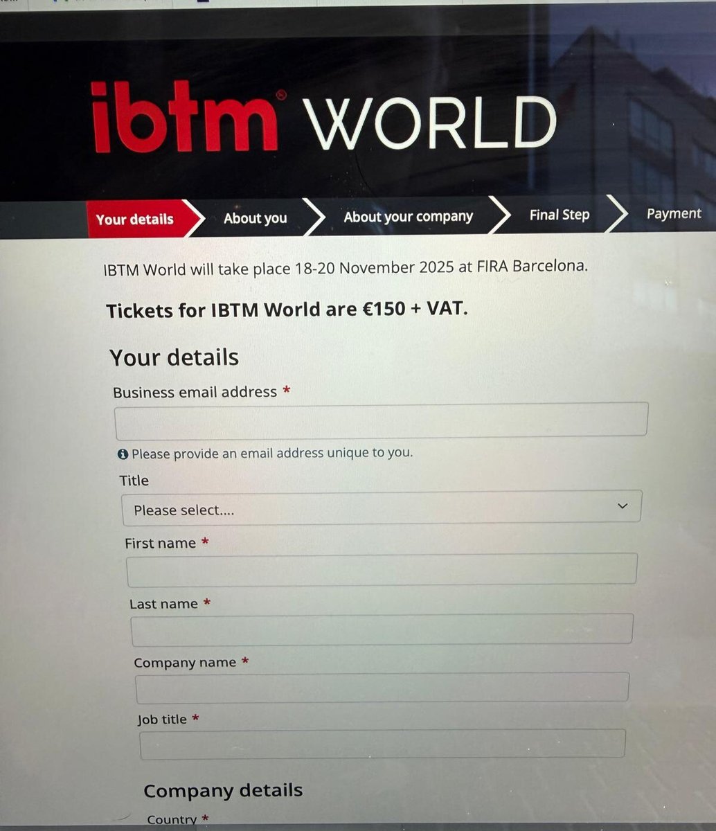 Interesting strategy by <a href="/IBTMevents/">IBTM</a> in Barcelona to start charging 150€ for the base entry price. 

Curious - did anyone feel like attendance was significantly down?

If so, did the quality of the attendees make up for it?