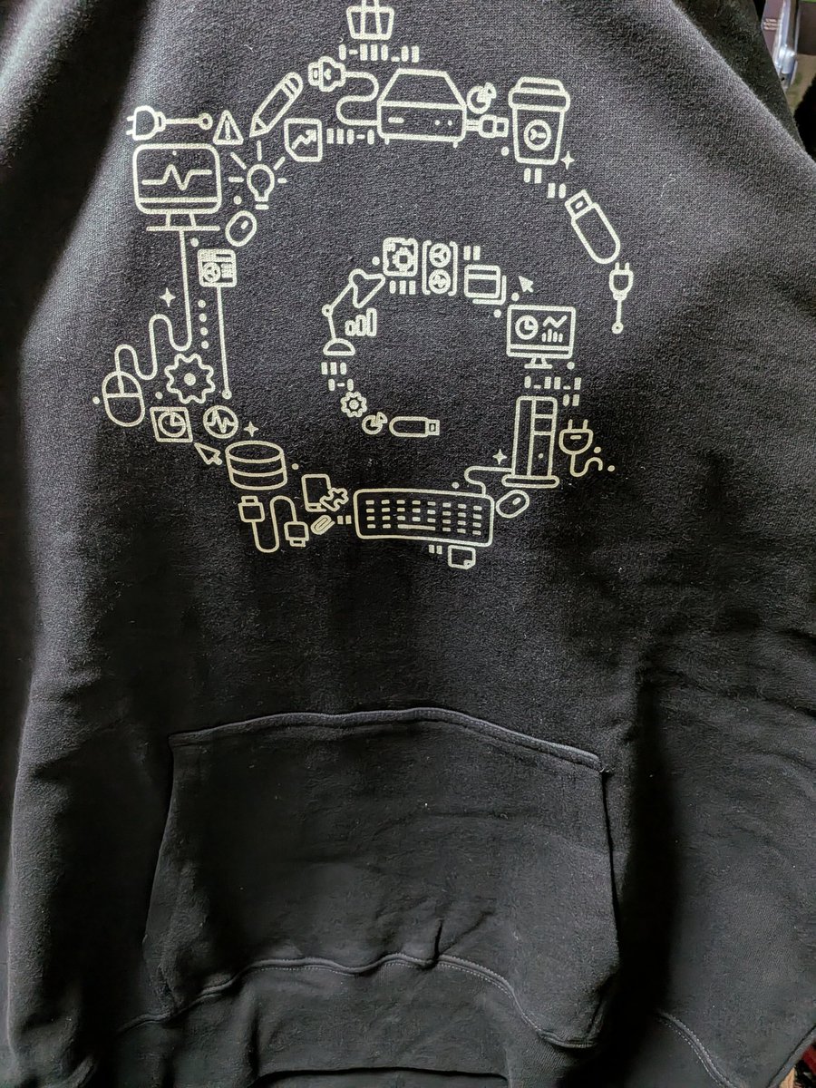 ymd65536's tweet image. #GitHubUniverseRecap の戦利品

Grafanaパーカー
前チャックがないタイプのパーカーは珍しいかも。