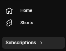 youtube making the next needless UI change, moving the subscriptions buttons down by 1 tile specifically to fuck with my muscle memory 
genuinely why did this need to change