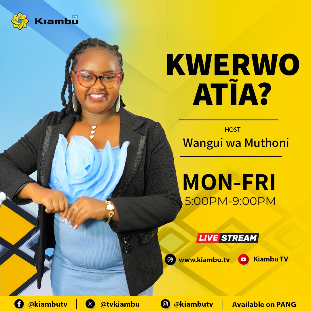 TvKiambu's tweet image. It’s TBT on Kwerwo Atia!

Join Wangui wa Muthoni today from 5pm–9pm as we take it back with stories, vibes, and moments you can’t miss.