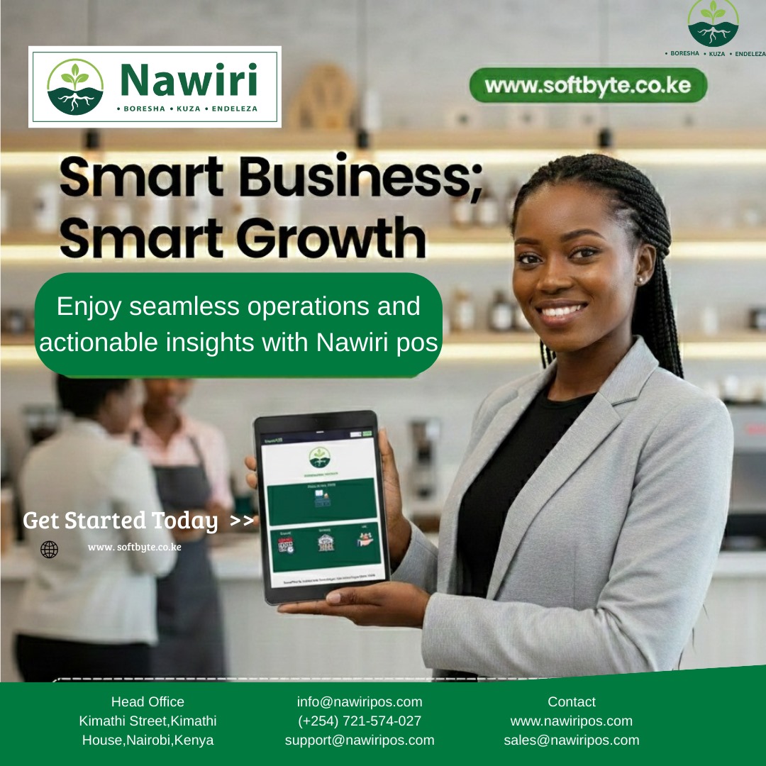 softbytetech's tweet photo. Want Smart Business; Smart Growth? 🌱

Upgrade to Nawiri POS and unlock: ✨ Seamless Operations 📈 Actionable Insights 🤝 Happy Customers

Your next level starts now. Get started: 👉 https://t.co/M8BS8Flohs

#NawiriPOS #SmartBusiness #GrowthHacks #RetailTech #POS https://t.co/Y7aVGdNzeQ
