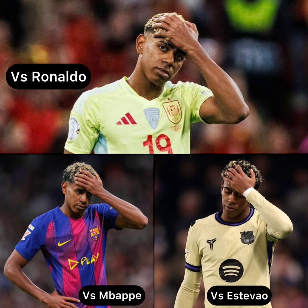 3setproblem's tweet image. He also has a signature pose, just like Messi does whenever they lose.