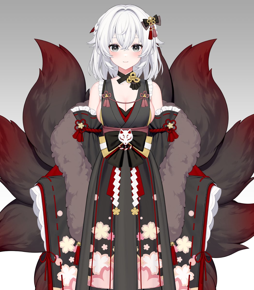 Akizone's tweet image. Prism Customizable Vtuber Model Miko outfit update in December! Miko is a Japanese Shrine Maiden, specifically, but we will be doing traditional Kimono in another major update 😆 You can mix and match all the parts and DIY the patterns too!